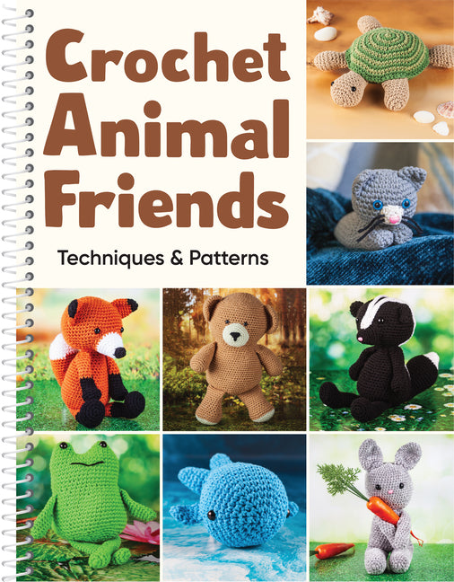 Crochet Animal Friends: Techniques & Patterns -- Publications International Ltd, Spiral