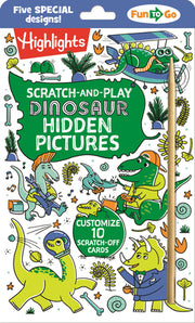 Scratch-And-Play Dinosaur Hidden Pictures by Highlights