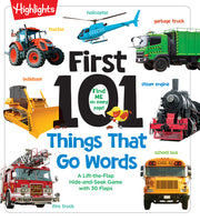 First 101 Things That Go Words by Highlights