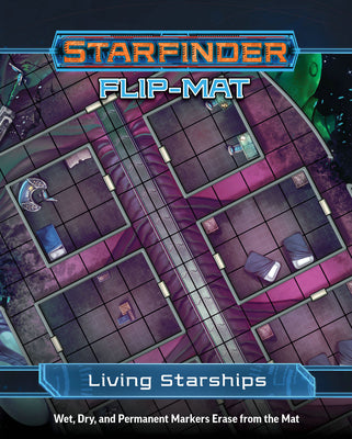 Starfinder Flip-Mat: Living Starships by Mammoliti, Damien