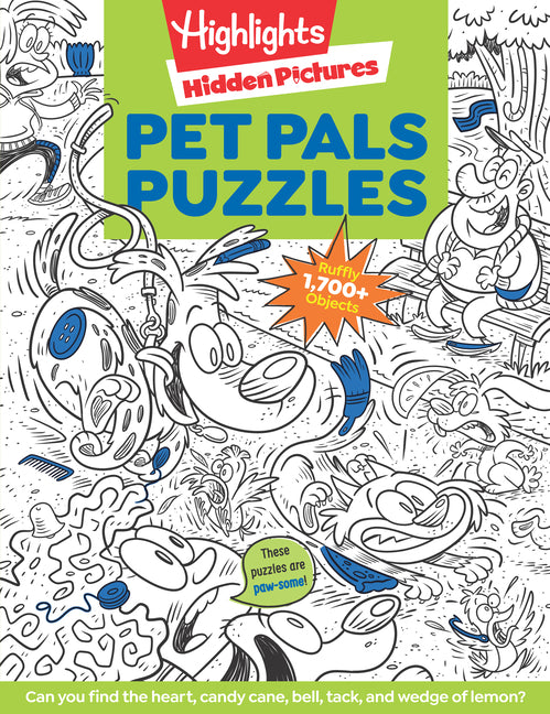 Pet Pals Puzzles -- Highlights, Paperback