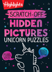 Scratch-Off Hidden Pictures Unicorn Puzzles by Highlights