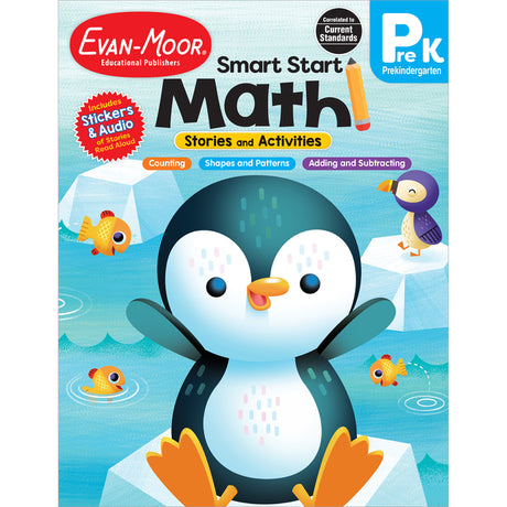 Smart Start: Math Stories and Activities, Grade Prek -- Evan-Moor Educational Publishers, Paperback