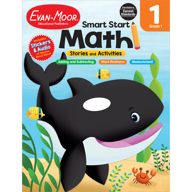 Smart Start: Math: Stories and Activities, Grade 1 by Educational Publishers, Evan-Moor