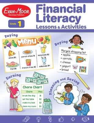 Financial Literacy Lessons and Activities, Grade 1 - Teacher Resource by Evan-Moor Corporation