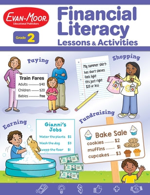Financial Literacy Lessons and Activities, Grade 2 - Teacher Resource by Evan-Moor Corporation