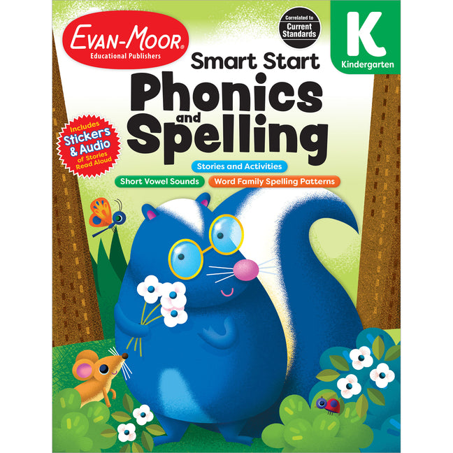 Smart Start: Phonics and Spelling, Grade K -- Evan-Moor Educational Publishers, Paperback