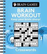 Brain Games - Brain Workout: Crossword by Publications International Ltd