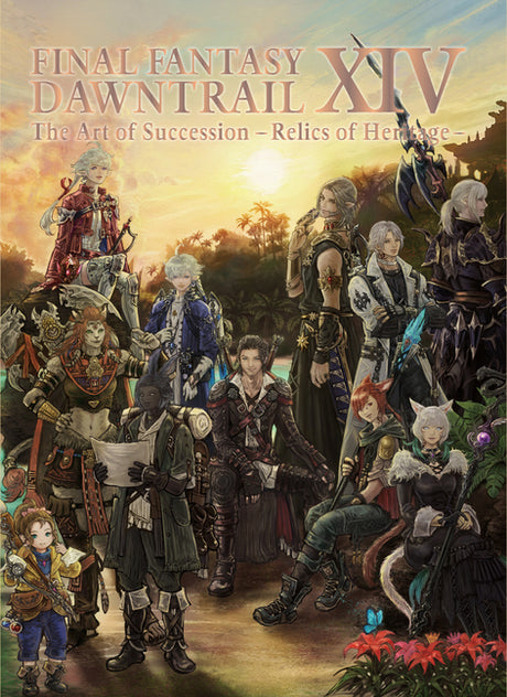 Final Fantasy XIV: Dawntrail -- The Art of Succession -Relics of Heritage- -- Square Enix, Paperback