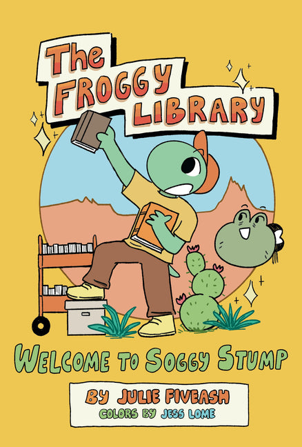 The Froggy Library -- Julie Fiveash, Paperback
