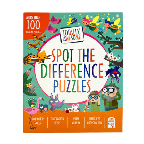 Totally Awesome Spot the Difference -- Cottage Door Press, Paperback