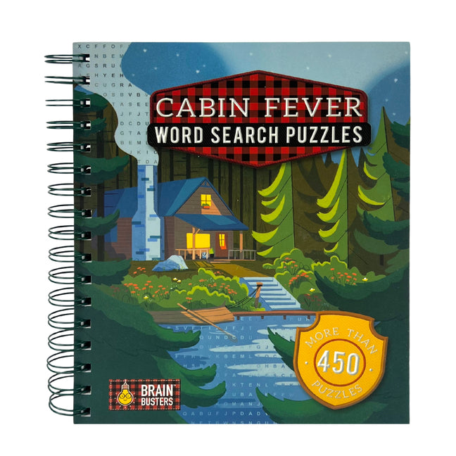 Cabin Fever Word Search Puzzles by Esteves, Margarida
