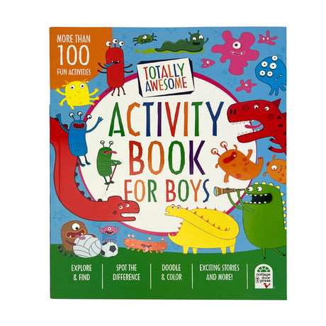 Totally Awesome Activity Book for Boys -- Cottage Door Press, Paperback