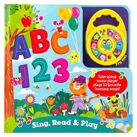 ABC 123 Sing, Read & Play -- Cottage Door Press, Board Book