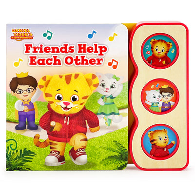 Daniel Tiger Friends Help Each Other -- Cottage Door Press, Board Book