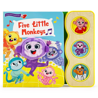 Five Little Monkeys -- Cottage Door Press, Board Book