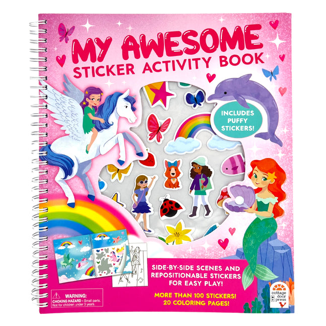 Girl Time! Sticker Activity Book by Cottage Door Press