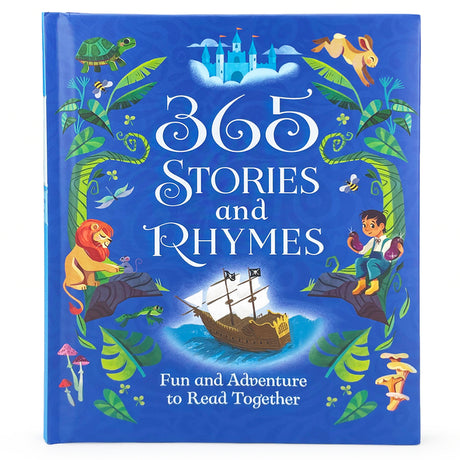 365 Stories and Rhymes Treasury Blue: Fun and Adventure to Read Together -- Cottage Door Press, Hardcover