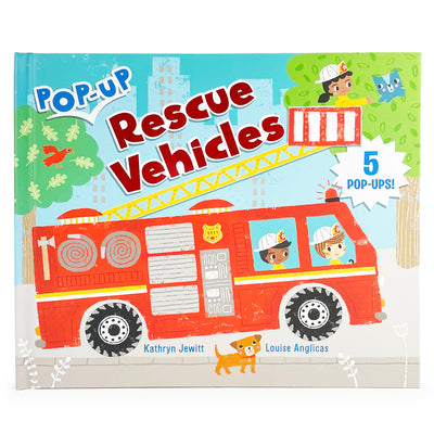 Pop-Up Rescue Vehicles -- Cottage Door Press, Board Book