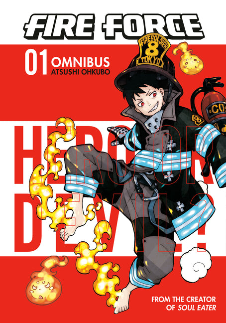 Fire Force Omnibus 1 (Vol. 1-3) -- Atsushi Ohkubo, Paperback
