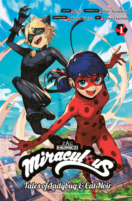 Miraculous: Tales of Ladybug & Cat Noir (Manga) 1 -- Koma Warita, Paperback