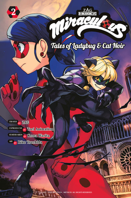 Miraculous: Tales of Ladybug & Cat Noir (Manga) 2 -- Koma Warita, Paperback