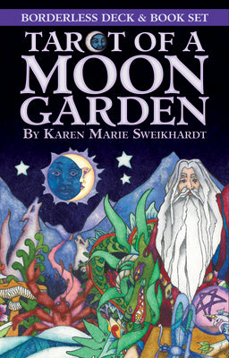 Tarot of a Moon Garden Borderless Deck & Book Set by Sweikhardt, Karen Marie
