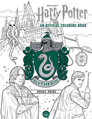 Harry Potter: Slytherin House Pride: The Official Coloring Book: (Gifts Books for Harry Potter Fans, Adult Coloring Books) by Insight Editions