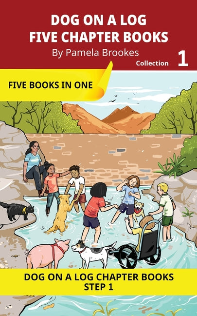 Five Chapter Books 1: Decodable Series for Students Learning to Read. For Beginning Readers and Students with Dyslexia. (Step 1-All Letters plus Conso -- Pamela Brookes, Paperback