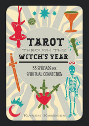Tarot Through the Witch's Year: 33 Spreads for Spiritual Connection by Krebser, Karen