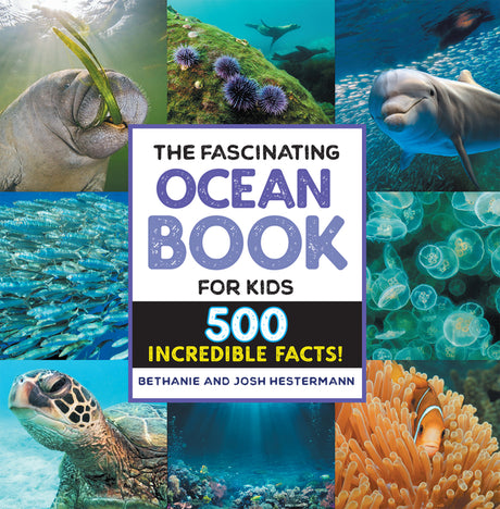 The Fascinating Ocean Book for Kids: 500 Incredible Facts! -- Bethanie Hestermann, Paperback