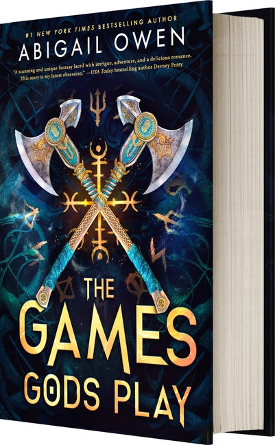 The Games Gods Play (Standard Edition): An Enemies-To-Lovers Greek Gods Romantasy -- Abigail Owen, Hardcover