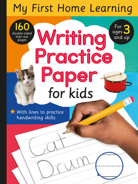 Writing Practice Paper for Kids: 160 Double-Sided Tear-Out Pages for Ages 3 and Up! -- Tiger Tales, Paperback