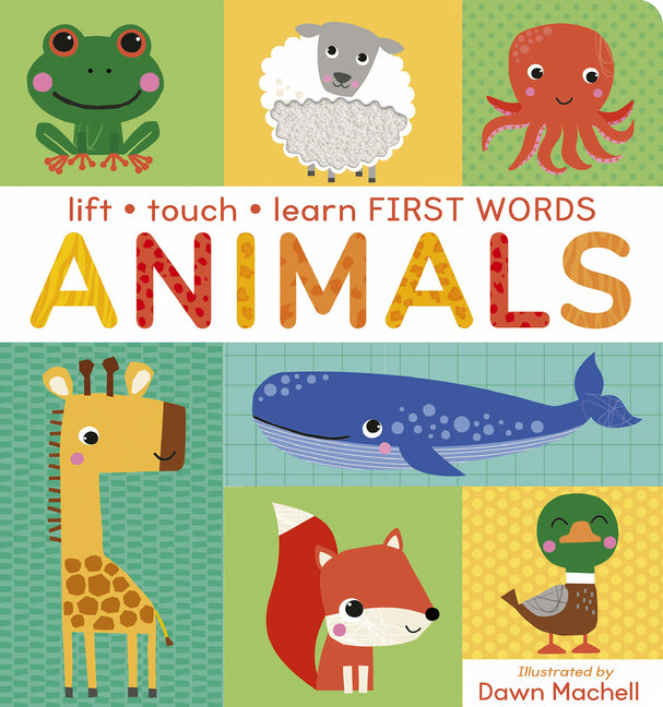 Lift Touch and Learn First Words: Animals -- Villetta Craven, Board Book