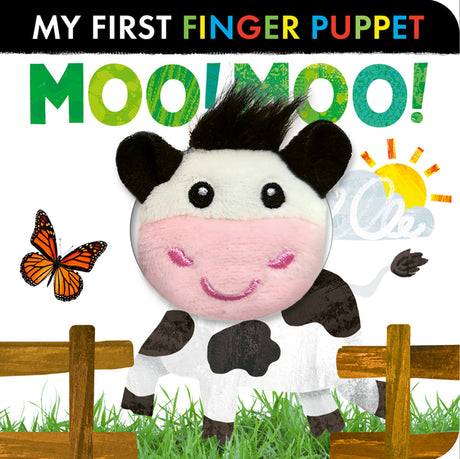 My First Finger Puppet: Moo! Moo! -- Tiger Tales, Board Book