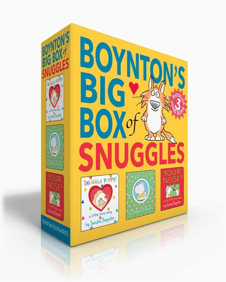 Boynton's Big Box of Snuggles (Boxed Set): Snuggle Puppy!; Belly Button Book!; Your Nose! -- Sandra Boynton, Board Book