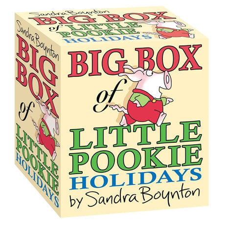 Big Box of Little Pookie Holidays (Boxed Set): I Love You, Little Pookie; Happy Easter, Little Pookie; Spooky Pookie; Pookie's Thanksgiving; Merry Chr -- Sandra Boynton, Board Book
