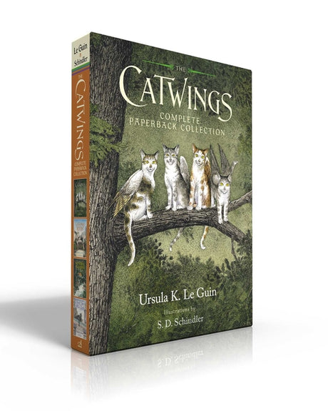 The Catwings Complete Paperback Collection (Boxed Set): Catwings; Catwings Return; Wonderful Alexander and the Catwings; Jane on Her Own -- Ursula K. Le Guin, Paperback
