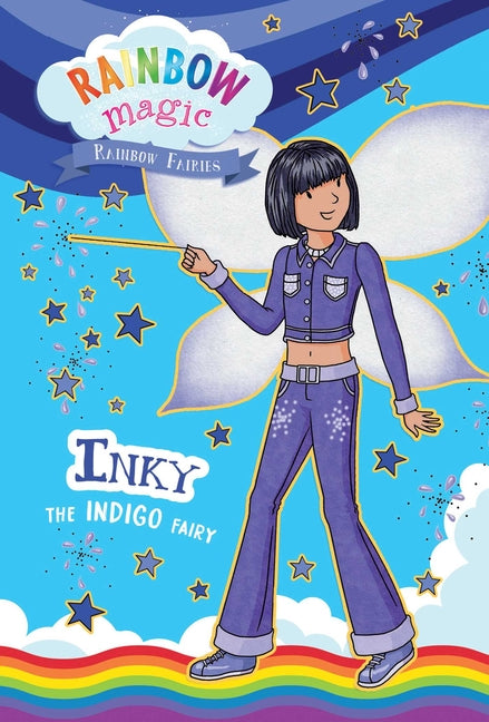 Rainbow Magic Rainbow Fairies Book #6: Inky the Indigo Fairy -- Daisy Meadows, Paperback