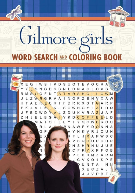Gilmore Girls Word Search and Coloring Book -- Editors of Thunder Bay Press, Paperback