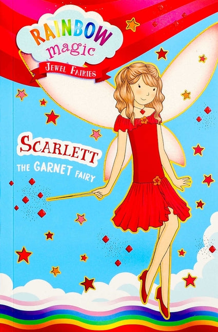Rainbow Magic Jewel Fairies #2: Scarlett the Garnet Fairy -- Daisy Meadows, Paperback
