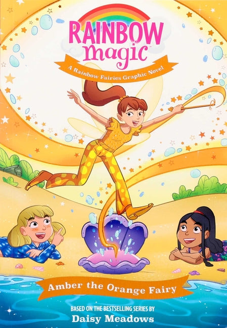 Rainbow Magic Rainbow Fairies #2: Amber the Orange Fairy Graphic Novel -- Daisy Meadows, Paperback