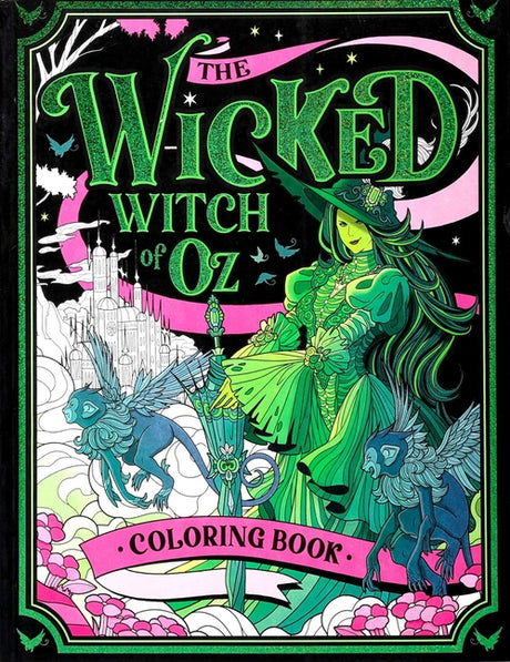The Wicked Witch of Oz Coloring Book -- Editors of Thunder Bay Press, Paperback