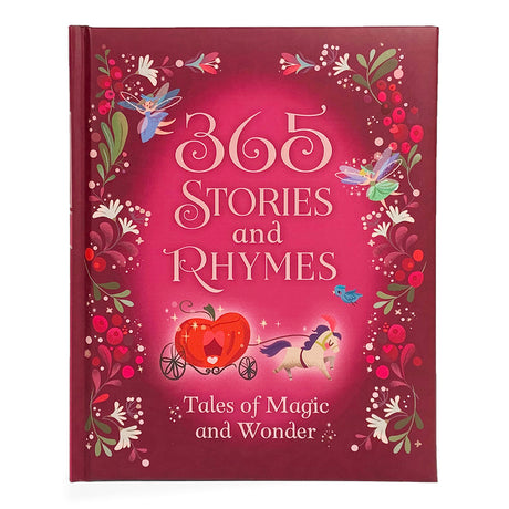 365 Stories and Rhymes Treasury Pink: Tales of Magic and Wonder -- Cottage Door Press, Hardcover