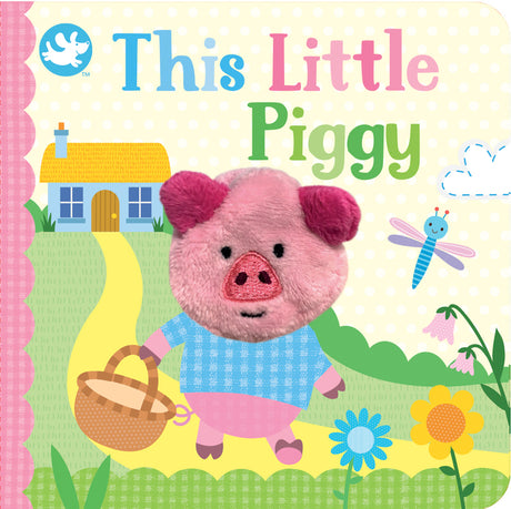 This Little Piggy Puppet Book -- Cottage Door Press, Board Book