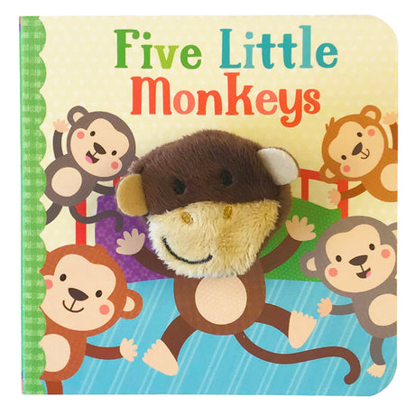 Five Little Monkeys Puppet Book -- Sarah Ward, Board Book