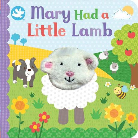 Mary Had a Little Lamb Puppet Book -- Cottage Door Press, Board Book