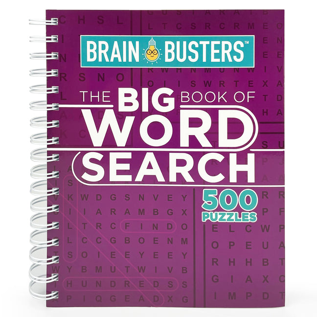 The Big Book of Word Search: 500 Puzzles -- Parragon Books, Spiral