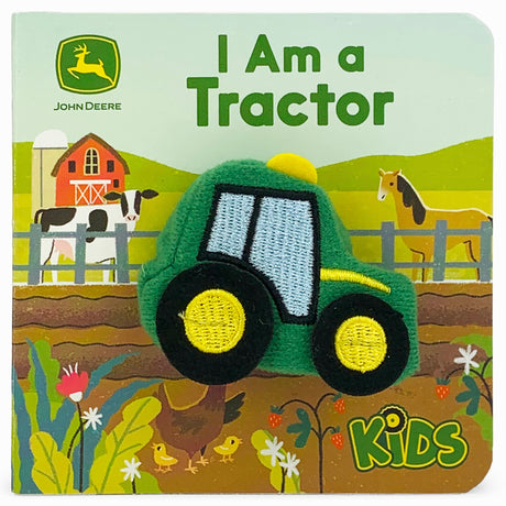 John Deere Kids I Am a Tractor Puppet Book -- Cottage Door Press, Board Book