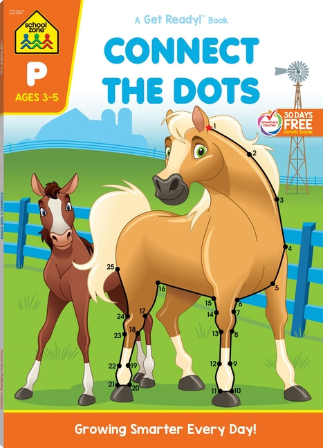 School Zone Connect the Dots Workbook -- School Zone, Paperback